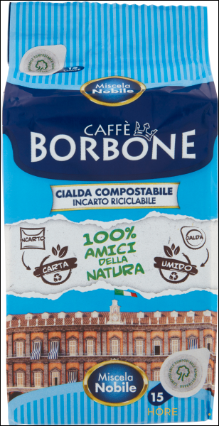 BORBONE CAFFE' BLU 15 CIALDE 108 GR