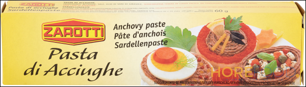 ZAROTTI PASTA DI ACCIUGHE 60 GR