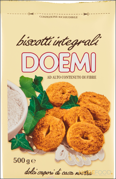DOEMI BISCOTTI INTEGRALI 500 GR