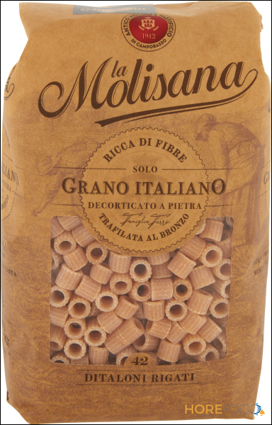 MOLISANA DITALONI RIGATI N°42 INTEGRALI 500 GR