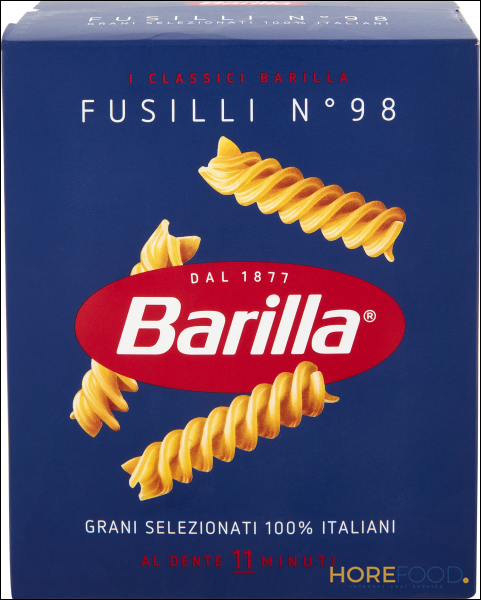 BARILLA PASTA DI SEMOLA FUSILLI N.98 500 GR