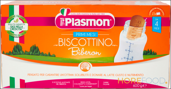 PLASMON BISCOTTINO BIBERON 600 GR