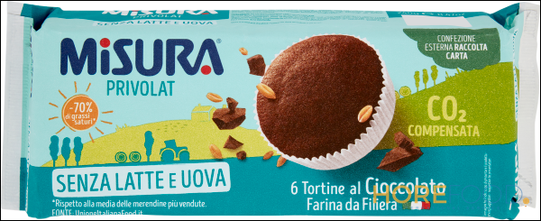MISURA TORTINA CIOCCOLATO 240 GR