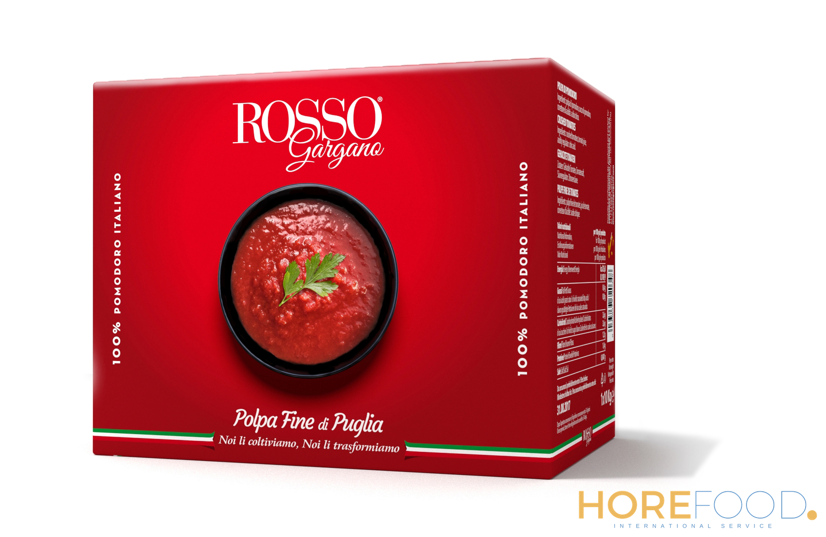 ROSSOGARGANO POLPA DI POMODORO BOX 10 KG