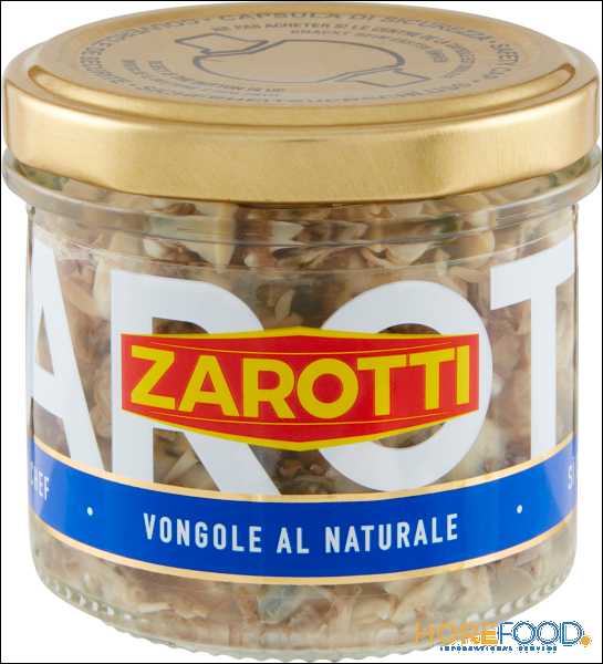 ZAROTTI VONGOLE AL NATURALE 130 GR