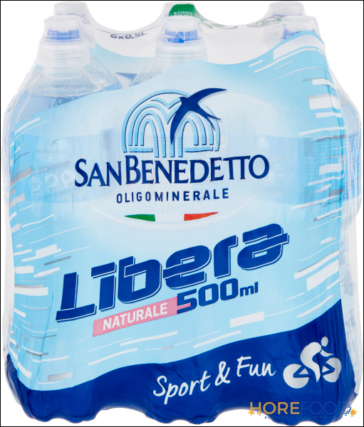 SAN BENEDETTO ACQUA NATURALE LIBERA 500 ML X6