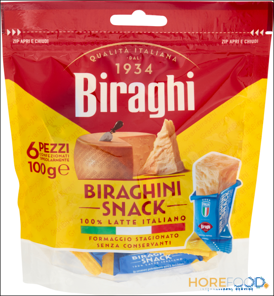 BIRAGHI SNACK 20 GR X5