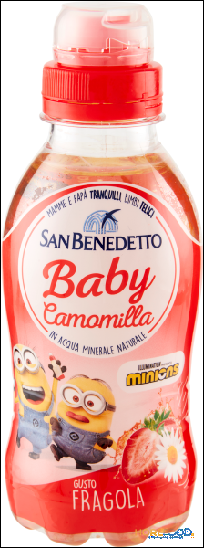 SAN BENEDETTO BABY CAMOMILLA ALLA FRAGOLA 250 ML