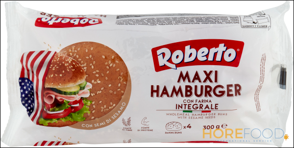 ROBERTO MAXIHAMBURGER INTEGRALE 300 GR