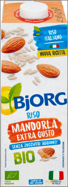 BJORG BEVANDA RISO E MANDORLA BIO 1 LT