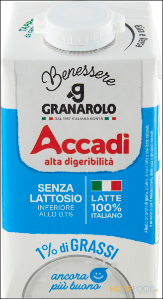 GRANAROLO LATTE ACCADÌ 1% GRASSI PARZIALMENTE SCREMAT 500 ML