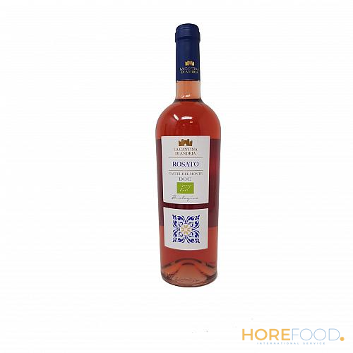 LA CANTINA DI ANDRIA CDA CDM ROSATO DOC BIO 750CL