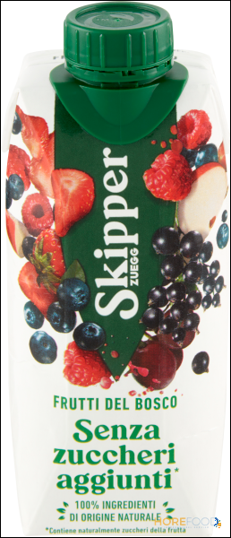 SKIPPER FRUTTI DI BOSCO SENZA ZUCCHERO 330 ML