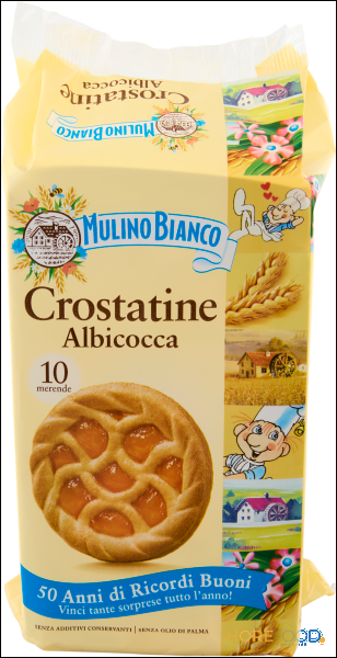 MULINO BIANCO CROSTATINA ALBICOCCA X10 400 GR