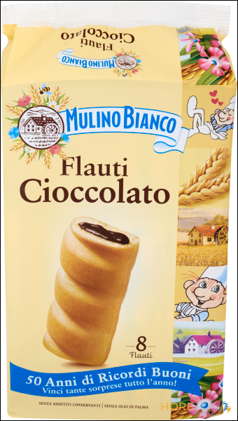 MULINO BIANCO FLAUTI CIOCCOLATO X8 280 GR