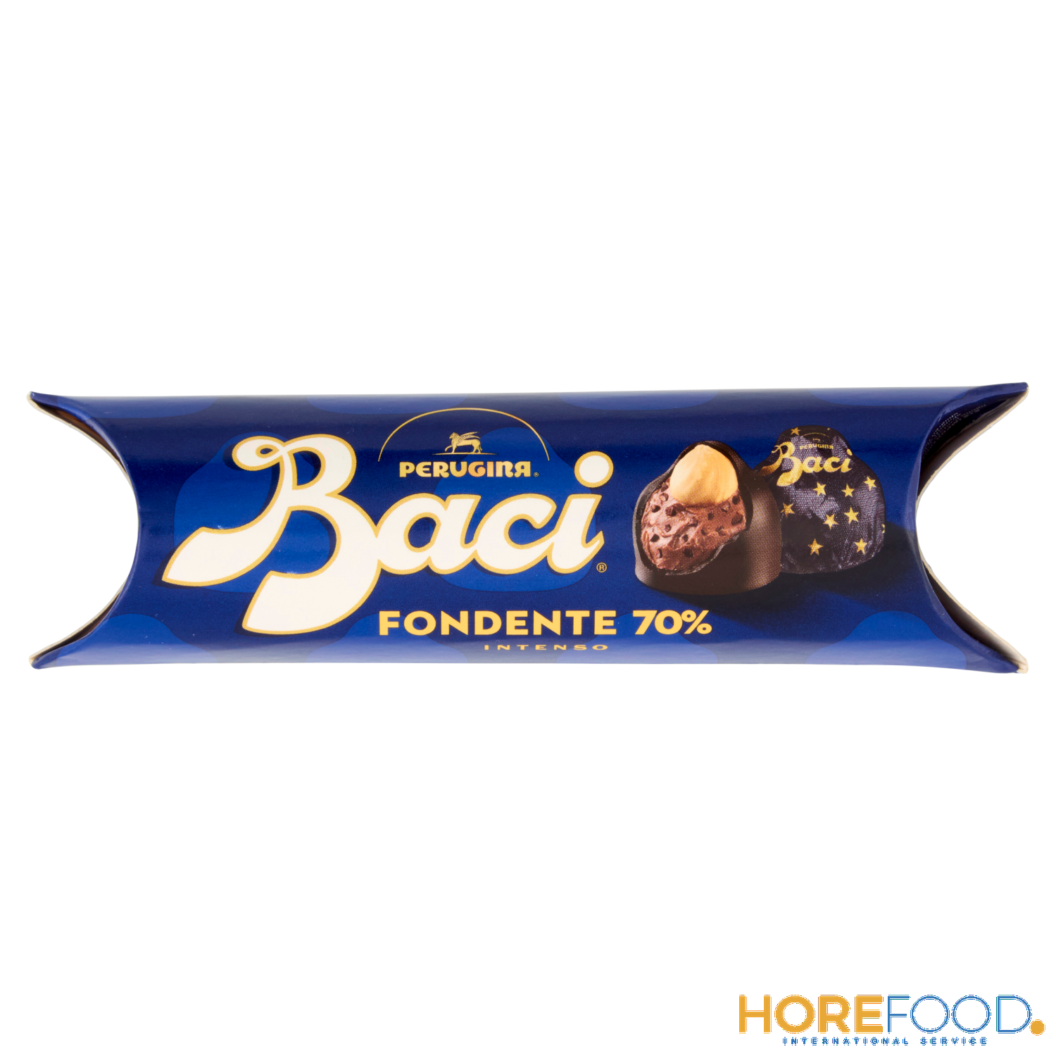 BACI PERUGINA BACI FONDENTE 70% TUBO 37 GR