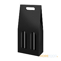 SCATOLA VINO NERA X2 1 PZ