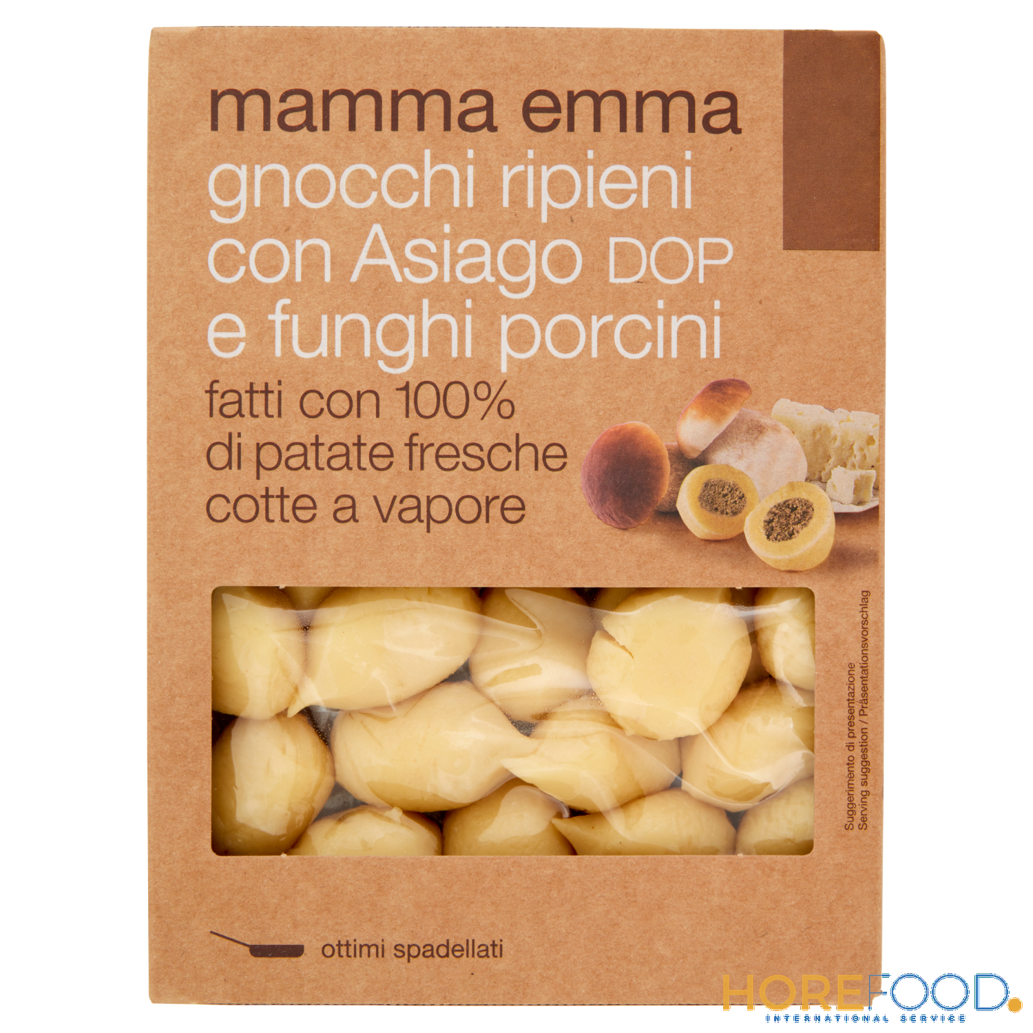 MAMMA EMMA GNOCCHI ASIAGO E FUNGHI 350 GR