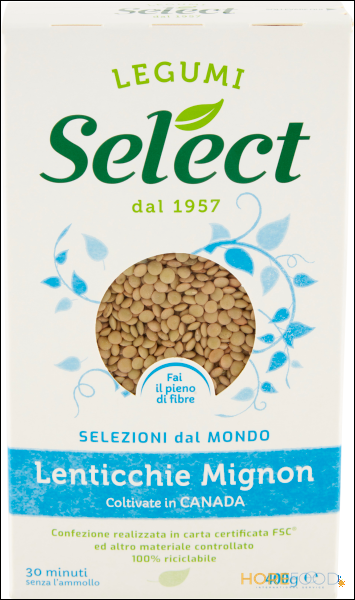 SELECT LENTICCHIE MIGNON 400 GR