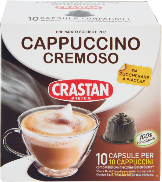 CRASTAN CAPPUCCINO CAPSULE X10 140