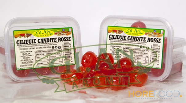 GI.AN. FRUTTA CANDITA CILIEGIE ROSSE 60 GR