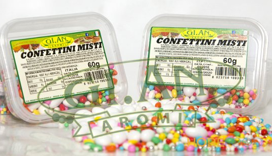 GI.AN. CONFETTINI MISTI 60 GR