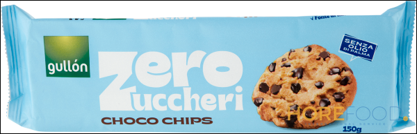 GULLON CHOCO CHIPS ZERO ZUCCHERO 150 GR