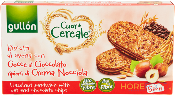 GULLON SANDWICH NOCCIOLA 220 GR