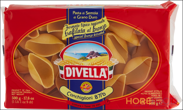 DIVELLA FORMATI SPECIALI CONCHIGLIONI 500 GR
