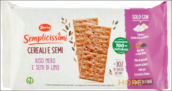 DORIA CRACK.RISO NERO E LINO 245 GR