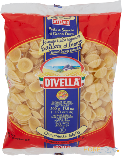 DIVELLA SPECIALITA' REGIONALI ORECCHIETTE DI BARI 500 GR