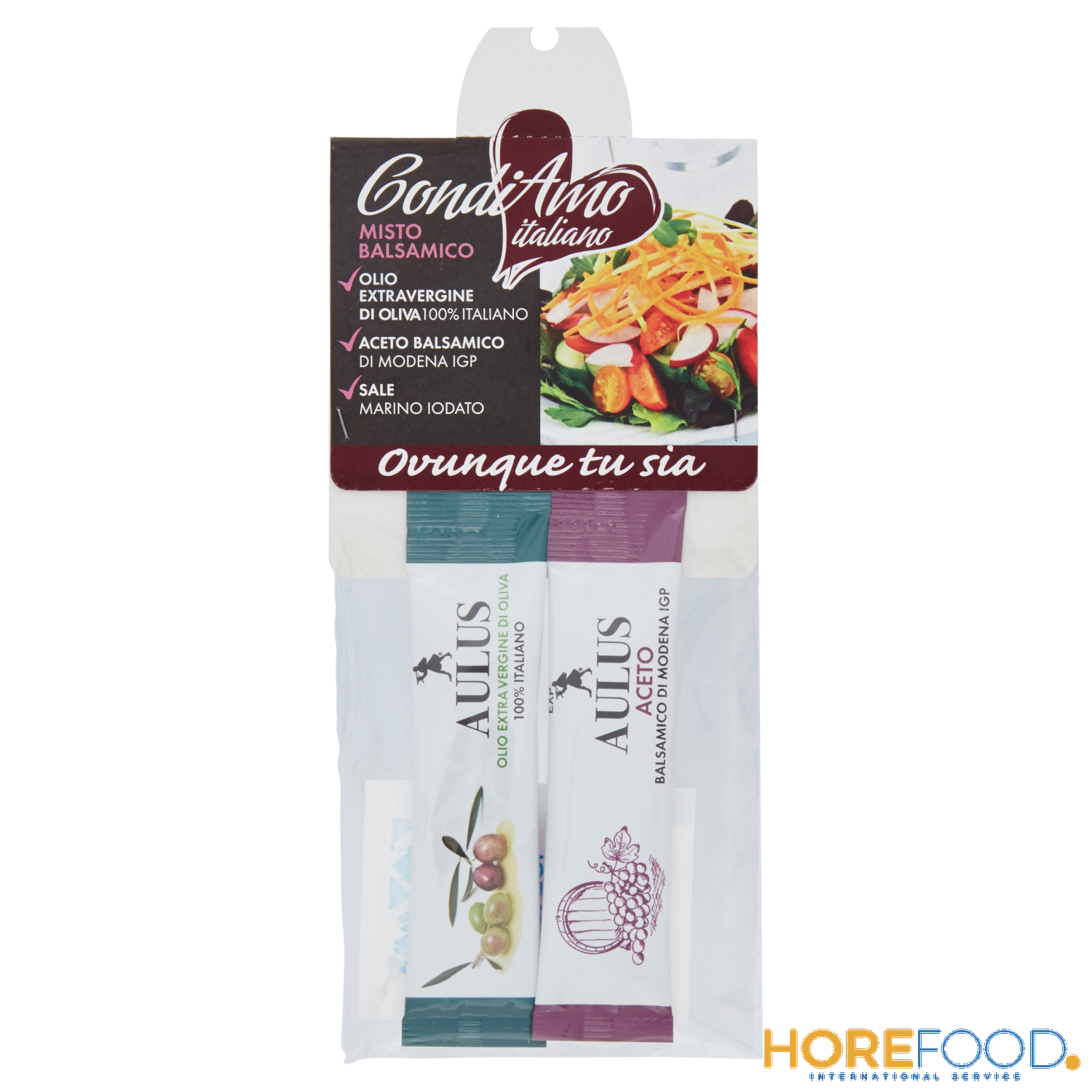 CONDIAMO TRIS OLIO/ACETO/ SALE 20 GR