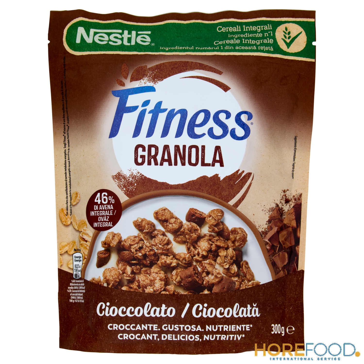 FITNESS GRANOLA CIOCO 300 GR