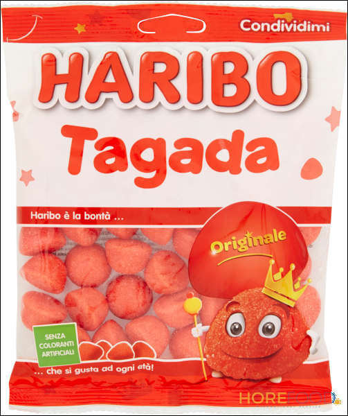 HARIBO TAGADA FRAGOLA 175 GR