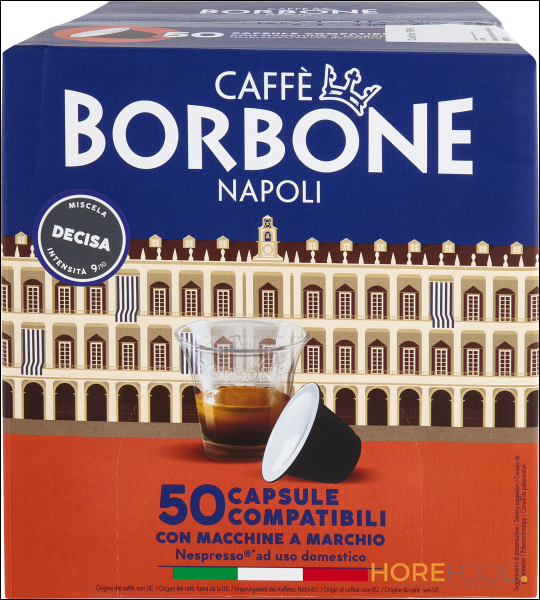 BORBONE DECISA NESPRESSO CAPSULE X 50