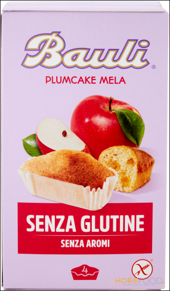 BAULI PLUMCAKE MELA SENZA GLUTINE 132G