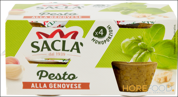 SACLA' PESTO GENOVESE 45GRX4