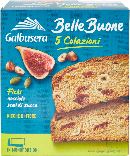 GALBUSERA BELLE BUONE FETTE BISCOTTATE FICHI E NOCI 200 GR