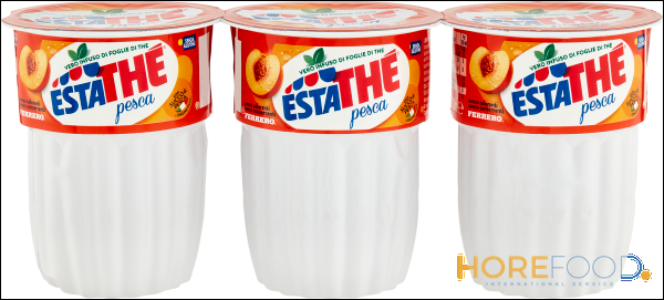 ESTATHE' THE' PESCA BICCHIERE 200ML X3