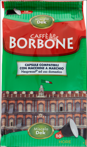 BORBONE CAPSULE DEK X10 50 GR