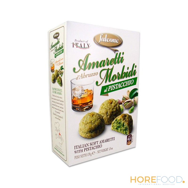 Valigetta Amaretti Pistacchio Vino, 1 pz - FALCONE