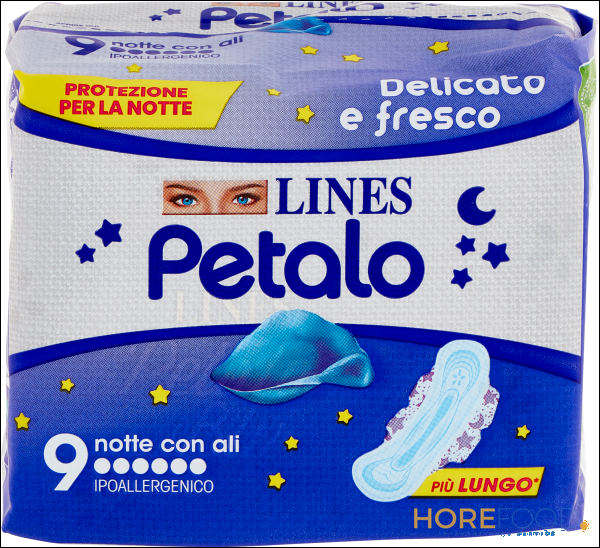 LINES PETALO BLU NOTTE 9 PZ