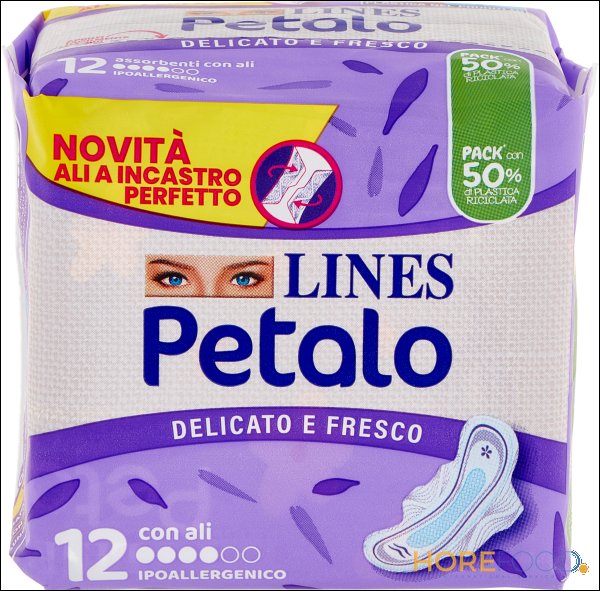 LINES LINES PETALO BLU CON ALI 12 PZ