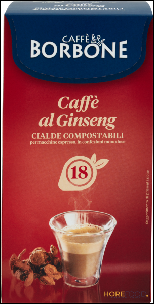 BORBONE CIALDE GINSENG X 18