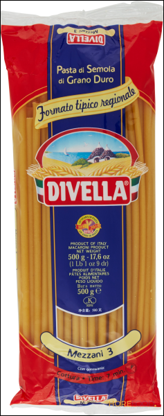 DIVELLA FORMATI SPECIALI MEZZANI 500 GR
