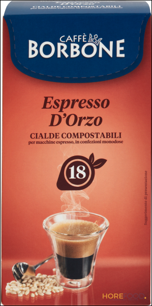 BORBONE ESPRESSO D'ORZO CIALDE COMPOST ABILI 108 GR