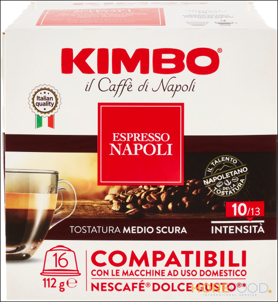 KIMBO CAPSULE NAPOLI DOLCE GUSTO 112 GR