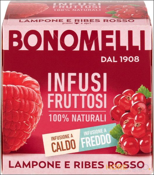 BONOMELLI INFUSI LAMPONE E RIBES ROSSO 24 GR