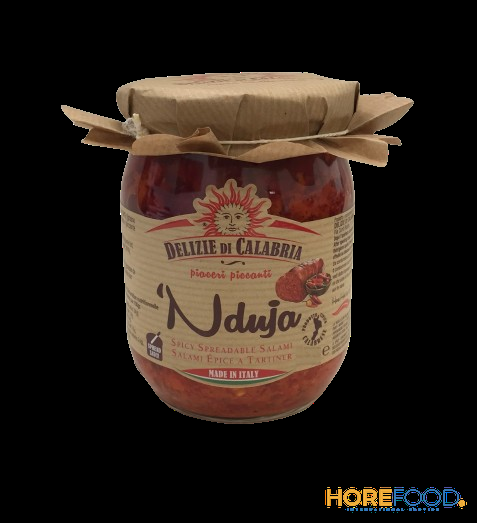 DELIZIE CALABRIA NDUJA SALAME 500 GR