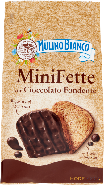 MULINO BIANCO MINIFETTE INTEGRALI CIOCC. FONDENTE 110 GR